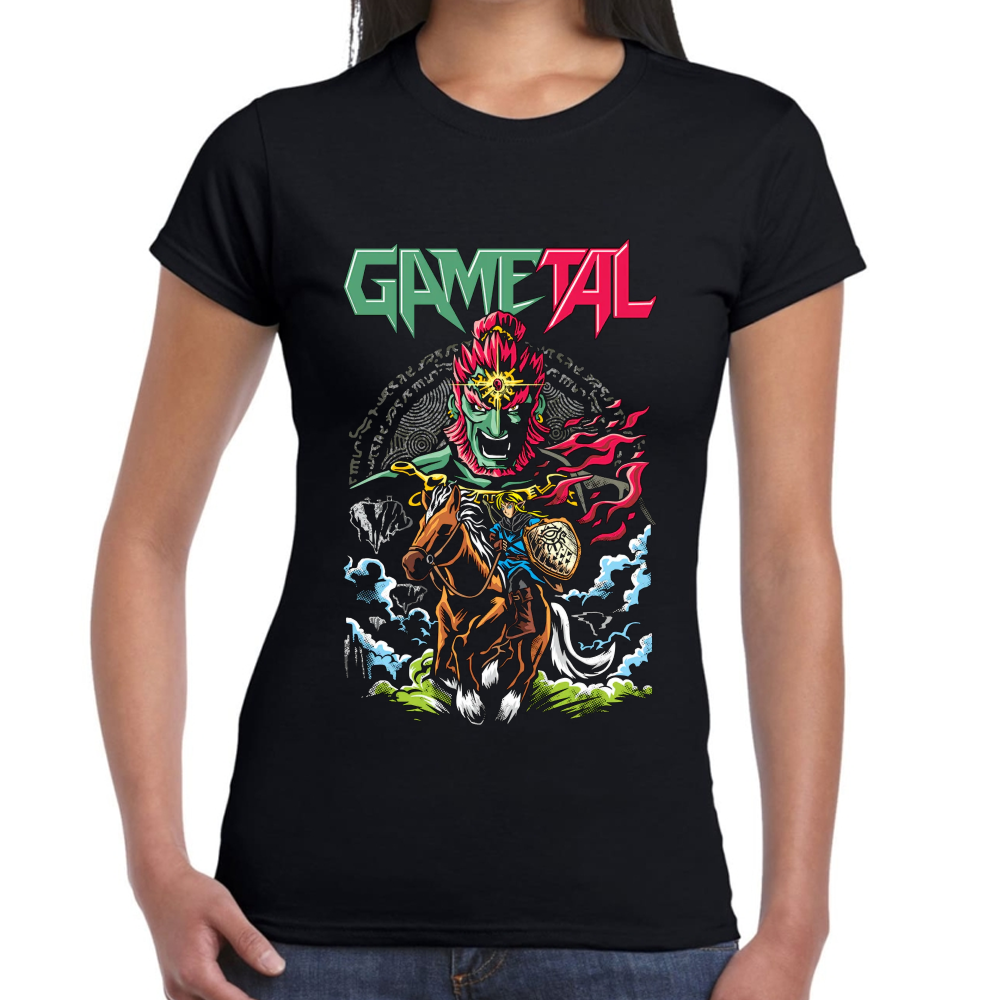 Playera GaMetal Tears Algodón Premium #0002033 Imagen secundaria del producto