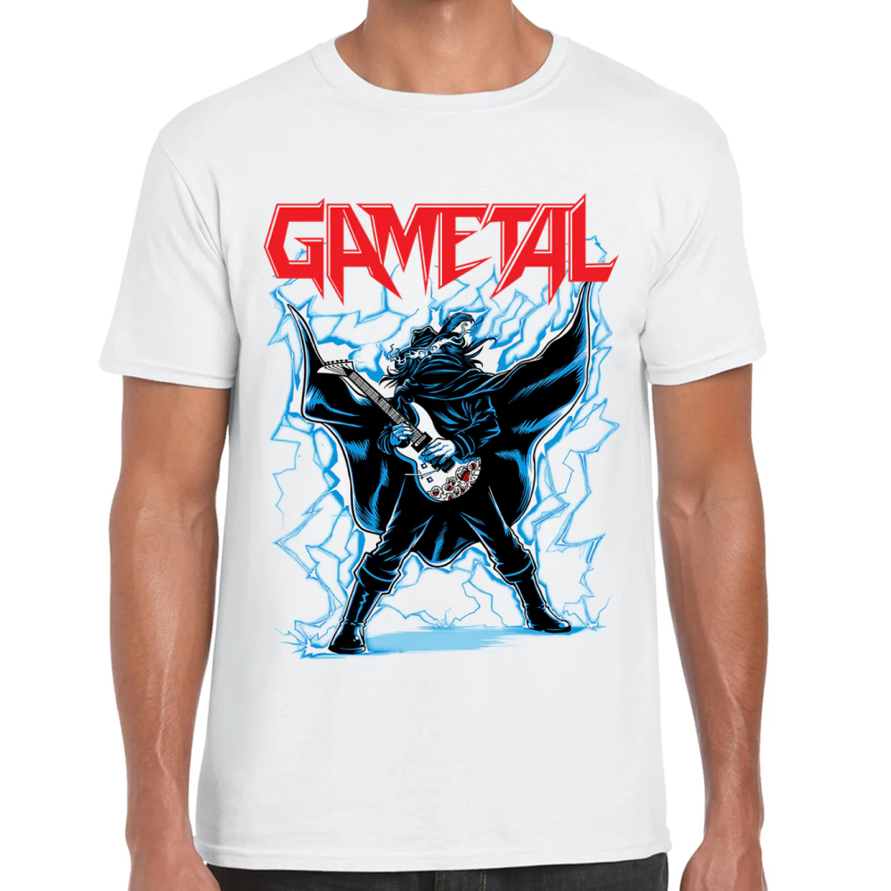 Playera GaMetal Shred the Lightning Algodón Premium #0002034