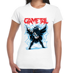Playera GaMetal Shred the Lightning Algodón Premium #0002034