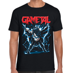 Playera GaMetal Shred the Lightning Algodón Premium #0002034