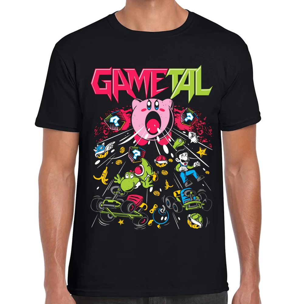 Playera GaMetal Kirby Sucks Algodón Premium #0002036