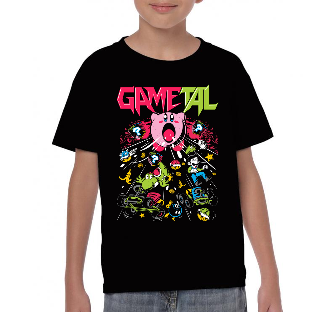 Playera GaMetal Kirby Sucks Algodón Premium #0002036