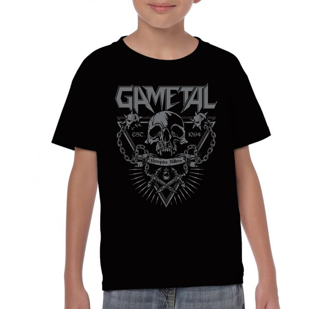 Playera GaMetal Vania Algodón Premium #0002037 Imagen principal del producto