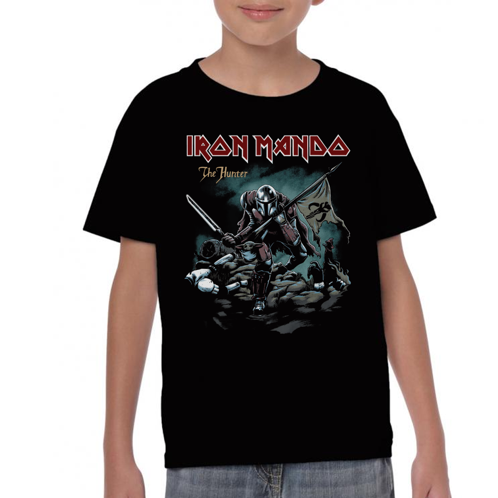 Playera Iron Mando Star Wars Algodón Premium #0002038