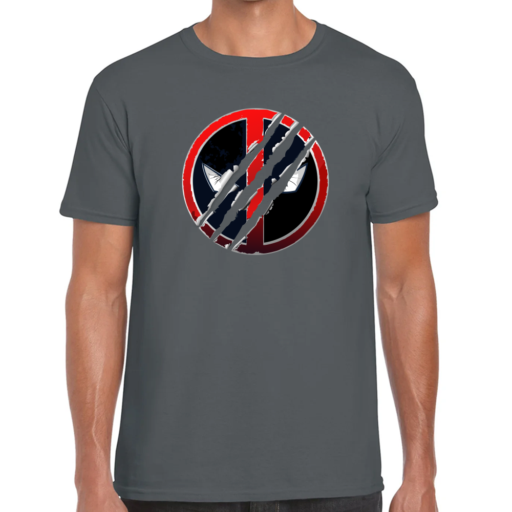 Playera Deadpool & Wolverine de Deadpool III Marvel #0002042