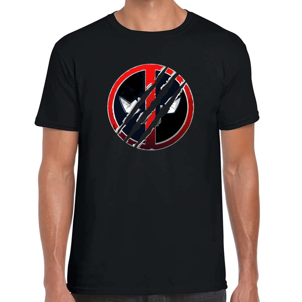 Playera Deadpool & Wolverine de Deadpool III Marvel #0002042