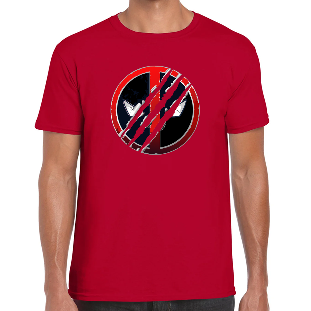 Playera Deadpool & Wolverine de Deadpool III Marvel #0002042