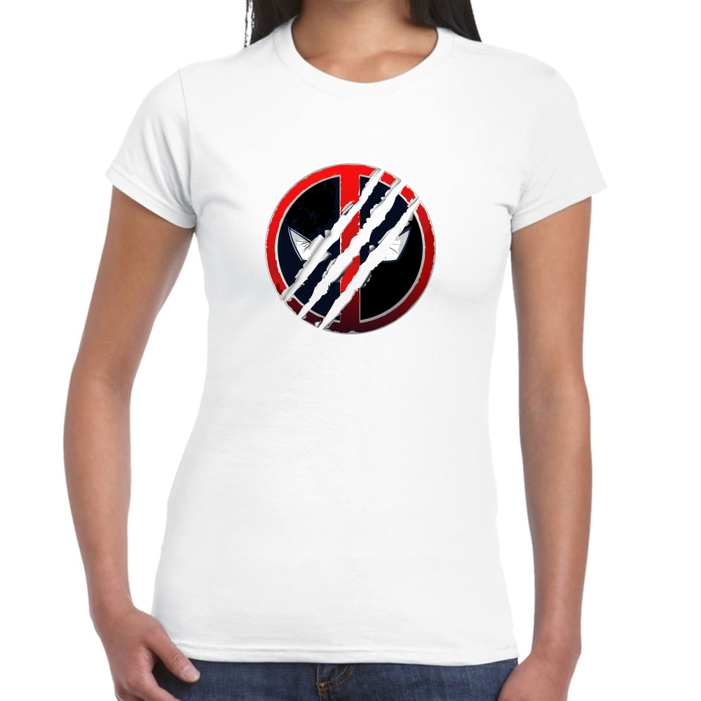 Playera Deadpool & Wolverine de Deadpool III Marvel #0002042