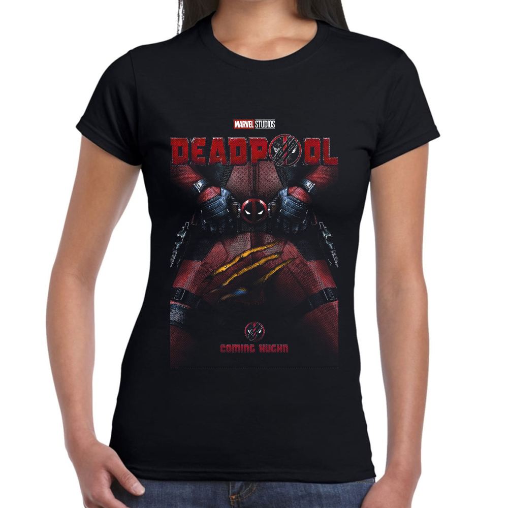 Playera Deadpool & Wolverine de Deadpool III Marvel #0002043 Imagen secundaria del producto