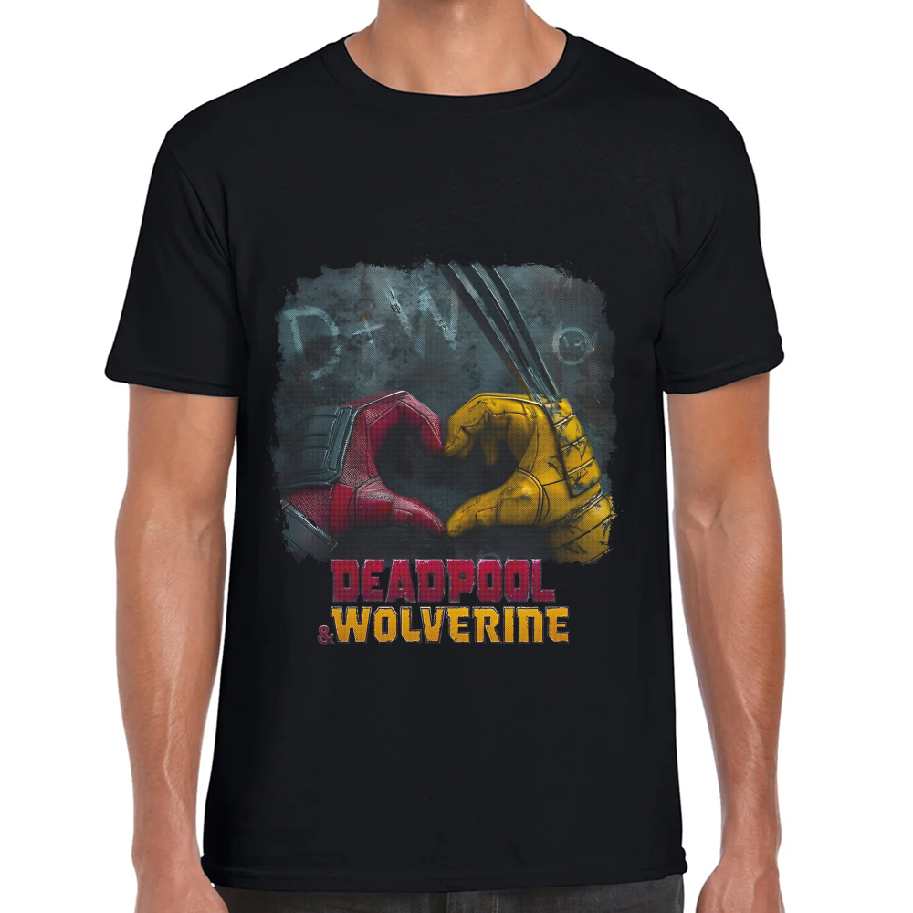 Playera Deadpool & Wolverine de Deadpool III Marvel #0002044 Imagen principal del producto