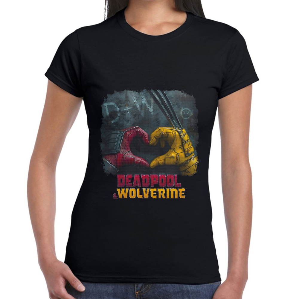 Playera Deadpool & Wolverine de Deadpool III Marvel #0002044 Imagen secundaria del producto