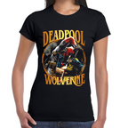 Playera Deadpool & Wolverine de Deadpool III Marvel #0002045