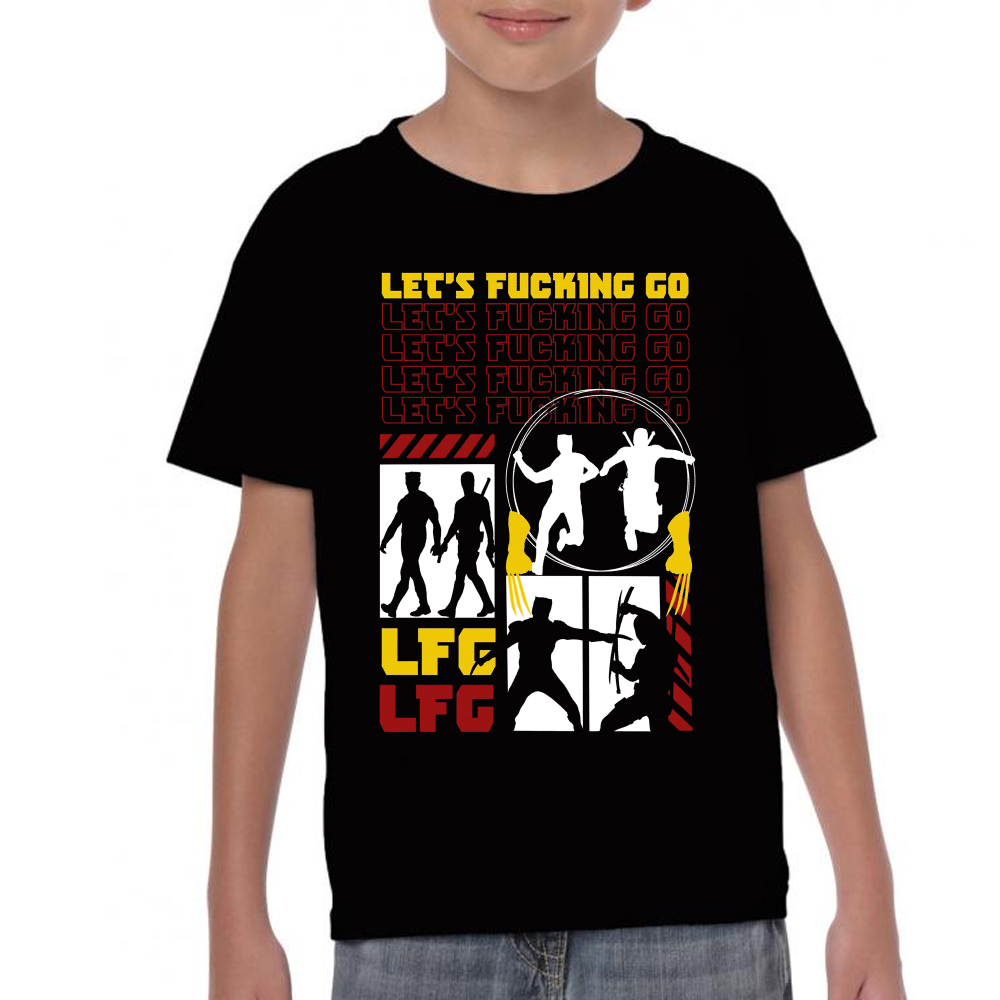 Playera Deadpool & Wolverine de Deadpool III Marvel #0002046 Imagen principal del producto