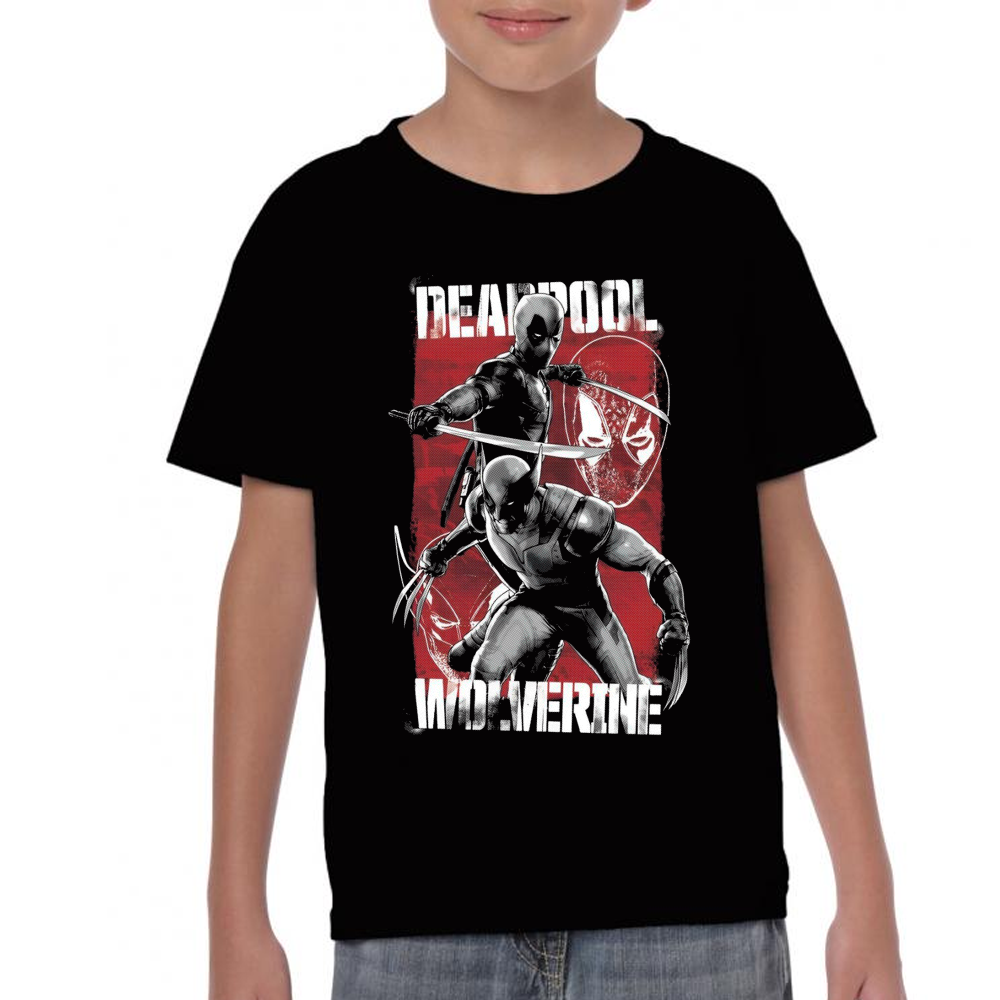 Playera Deadpool & Wolverine de Deadpool III Marvel #0002049