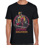 Playera Deadpool & Wolverine de Deadpool III Marvel #0002057
