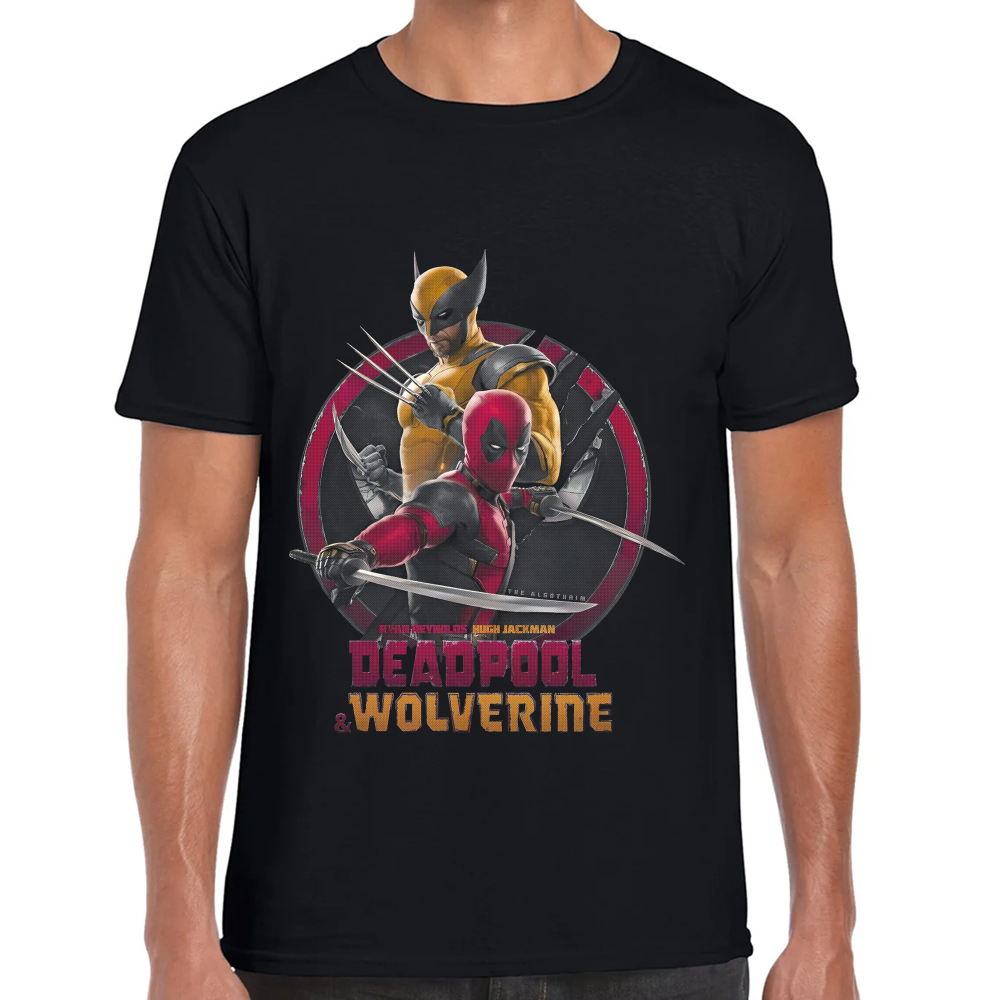 Playera Deadpool & Wolverine de Deadpool III Marvel #0002057