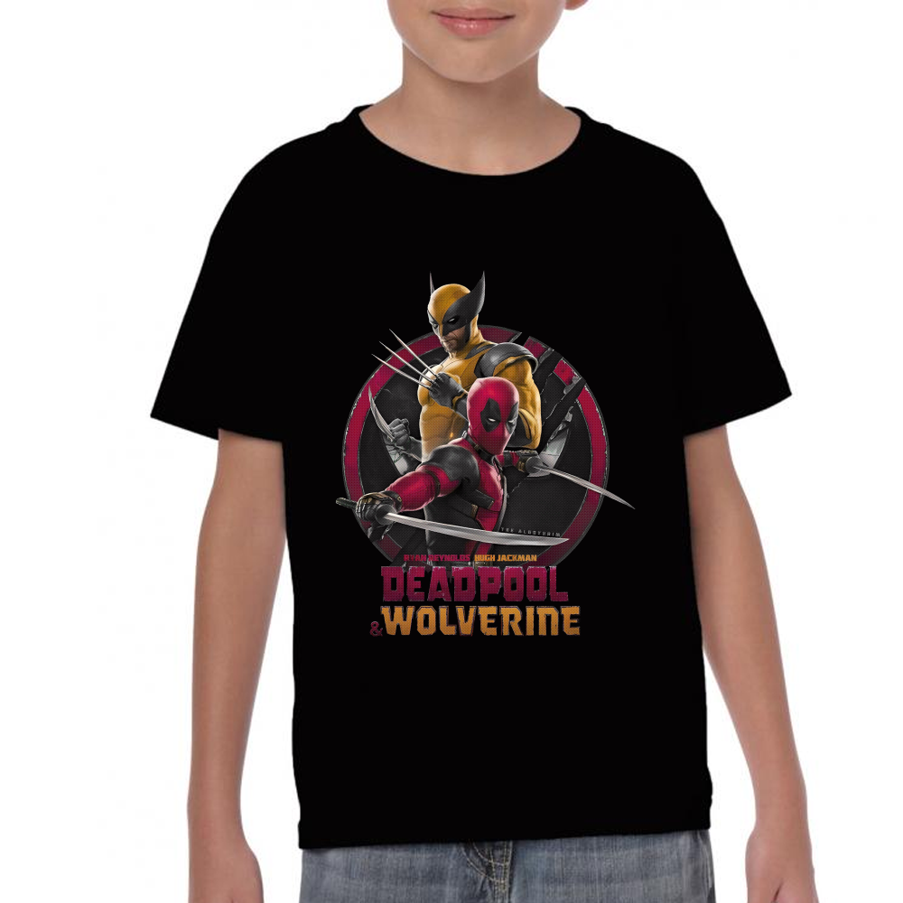 Playera Deadpool & Wolverine de Deadpool III Marvel #0002057 Imagen principal del producto