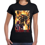 Playera Deadpool & Wolverine de Deadpool III Marvel #0002058
