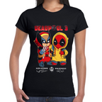 Playera Deadpool & Wolverine de Deadpool III Marvel #0002059