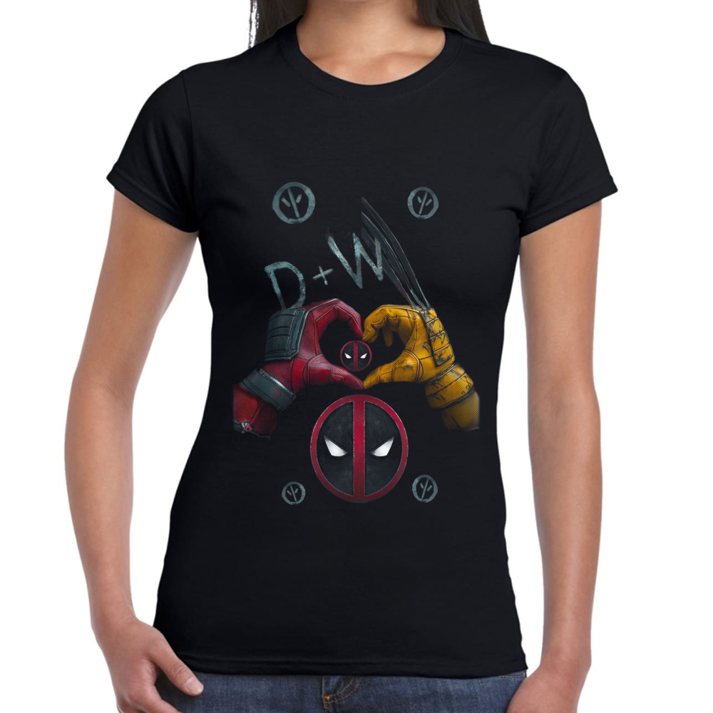 Playera Deadpool & Wolverine de Deadpool III Marvel #0002060
