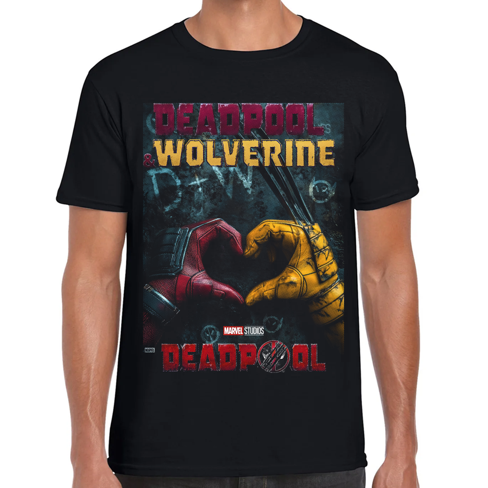 Playera Deadpool & Wolverine de Deadpool III Marvel #0002061 Imagen principal del producto
