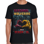 Playera Deadpool & Wolverine de Deadpool III Marvel #0002061