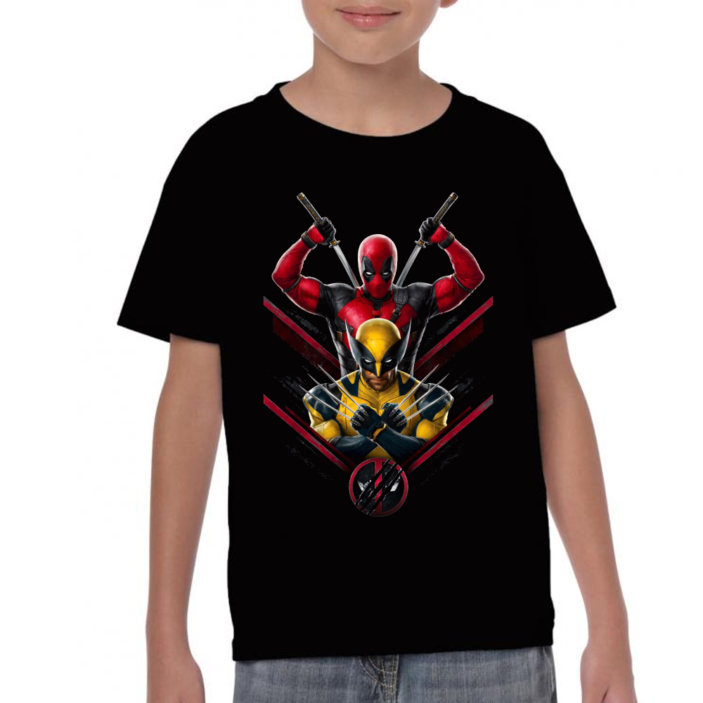 Playera Deadpool & Wolverine de Deadpool III Marvel #0002063