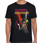 Playera Deadpool & Wolverine de Deadpool III Marvel #0002065