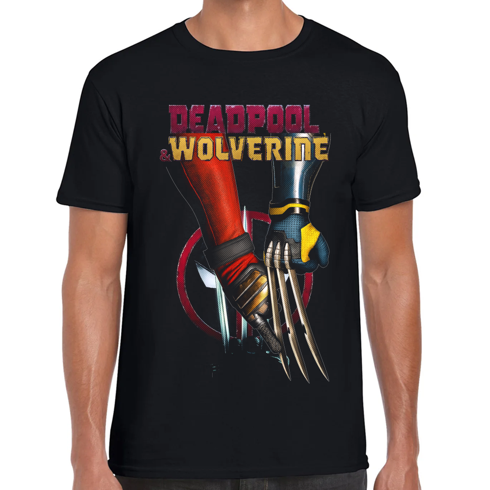 Playera Deadpool & Wolverine de Deadpool III Marvel #0002065