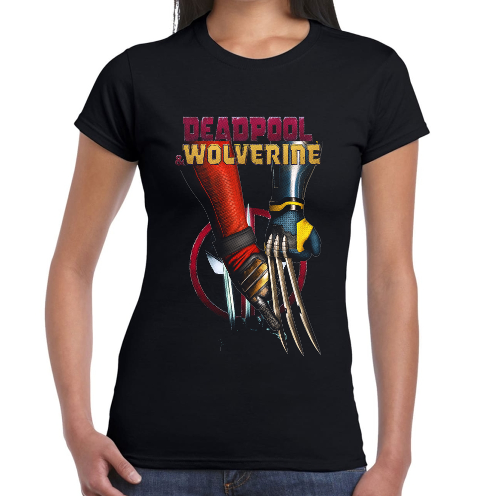 Playera Deadpool & Wolverine de Deadpool III Marvel #0002065 Imagen secundaria del producto