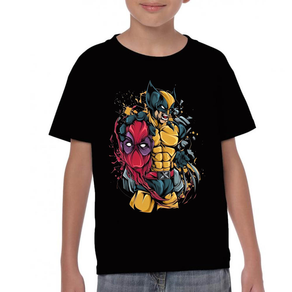 Playera Deadpool & Wolverine de Deadpool III Marvel #0002066