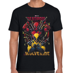 Playera Deadpool & Wolverine de Deadpool III Marvel #0002067