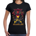 Playera Deadpool & Wolverine de Deadpool III Marvel #0002067