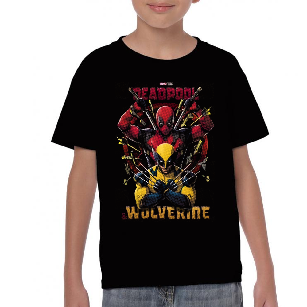 Playera Deadpool & Wolverine de Deadpool III Marvel #0002067