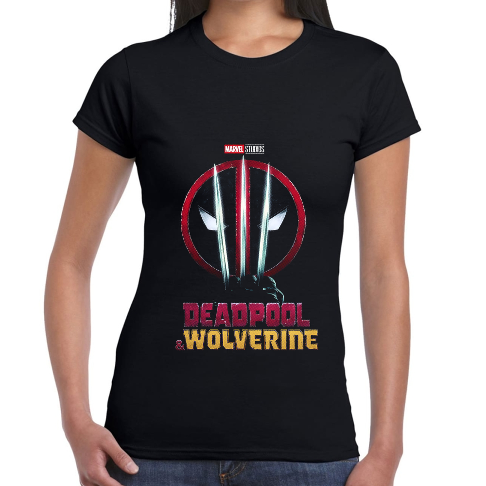 Playera Deadpool & Wolverine de Deadpool III Marvel #0002068