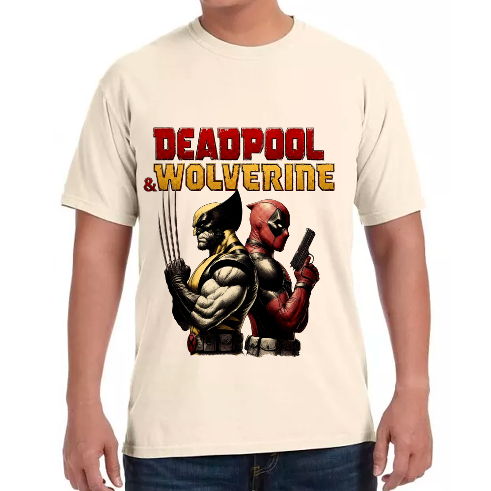 Playera Deadpool & Wolverine de Deadpool III Marvel #0002070