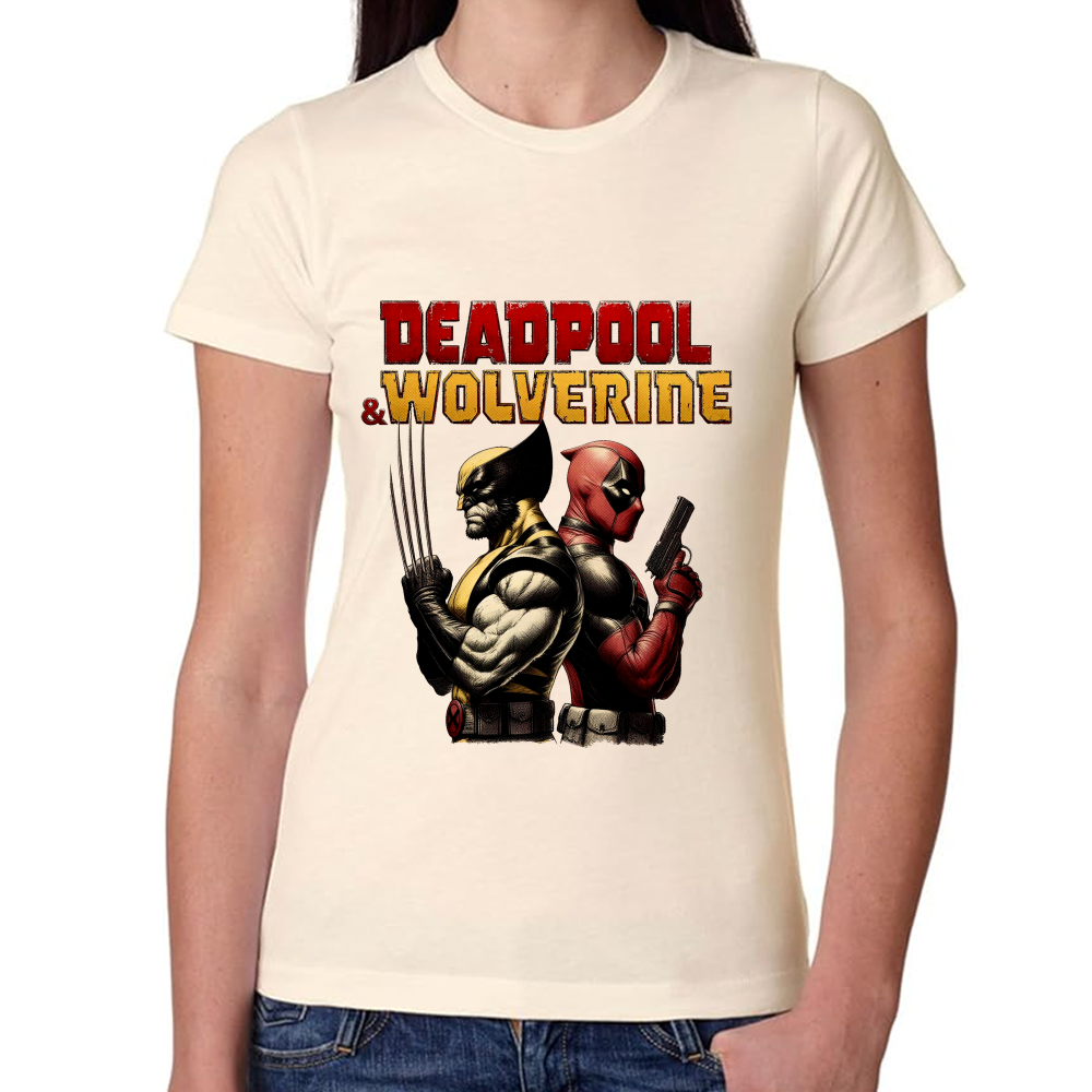 Playera Deadpool & Wolverine de Deadpool III Marvel #0002070