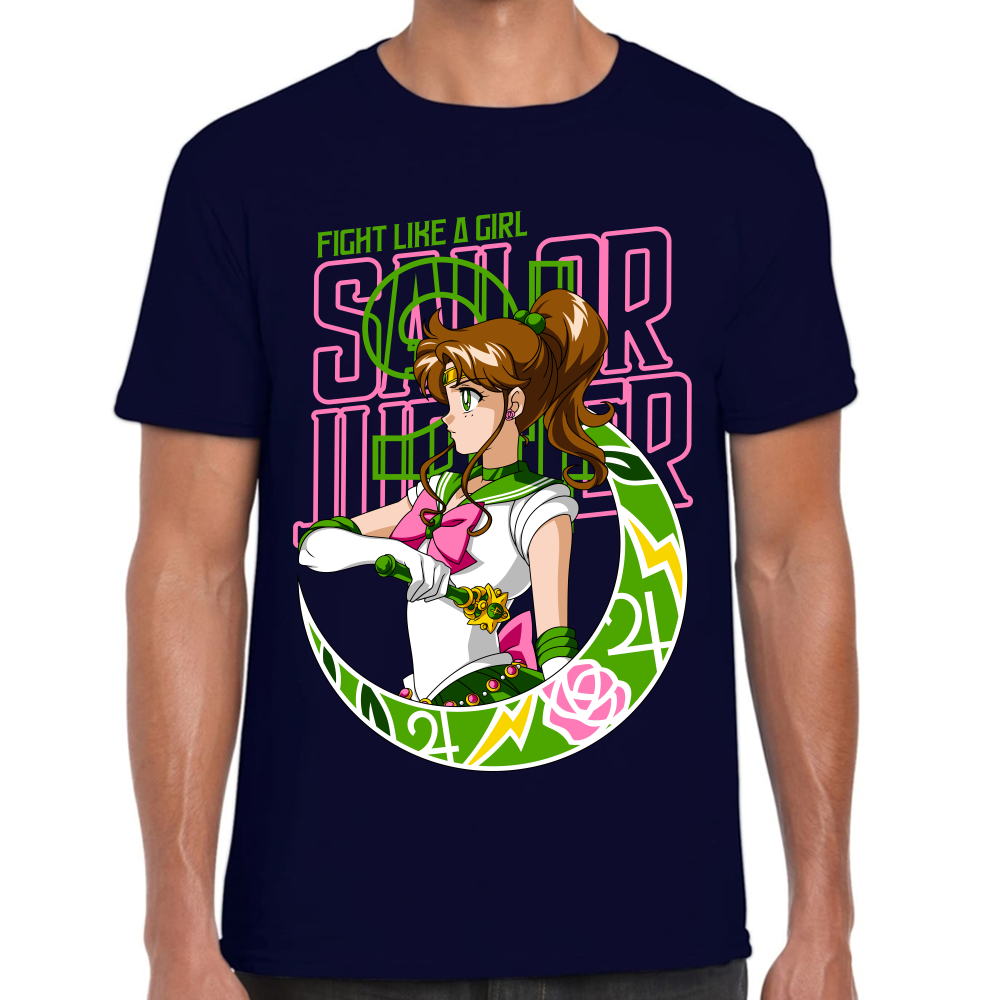 Playera Sailor Jupiter Fight Girl Sailor Moon #0002076