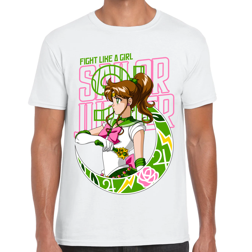 Playera Sailor Jupiter Fight Girl Sailor Moon #0002076