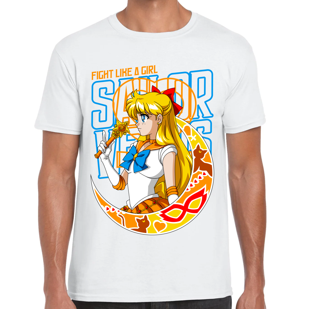 Playera Sailor Venus Fight Girl Sailor Moon #0002077