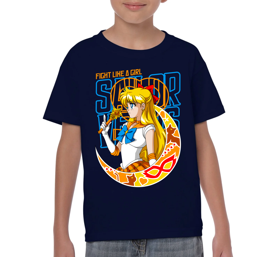 Playera Sailor Venus Fight Girl Sailor Moon #0002077