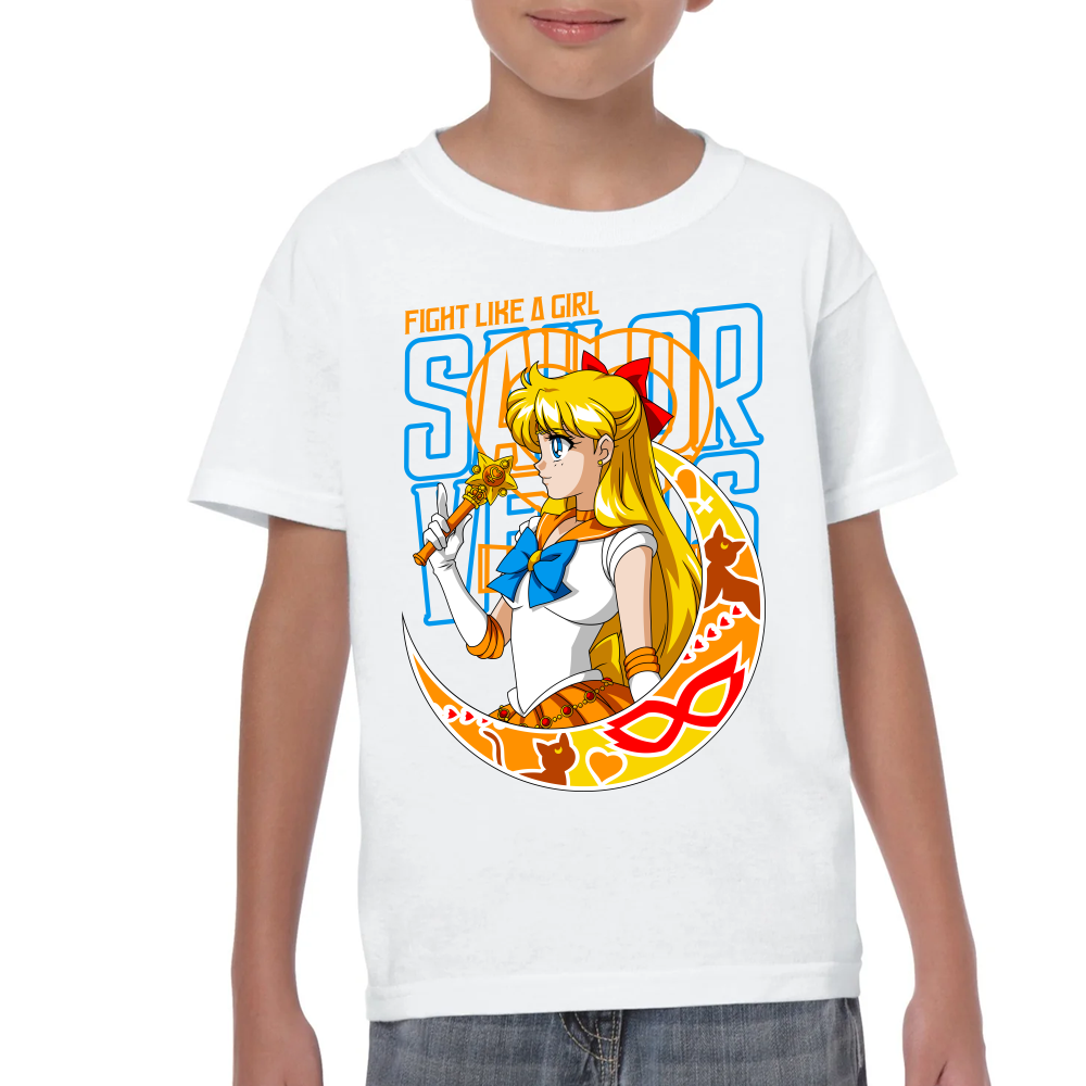 Playera Sailor Venus Fight Girl Sailor Moon #0002077