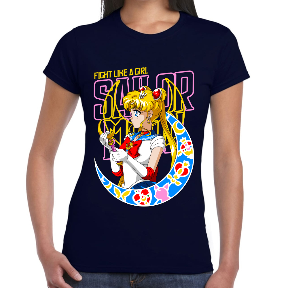 Playera Sailor Moon Fight Girl Moon #0002078