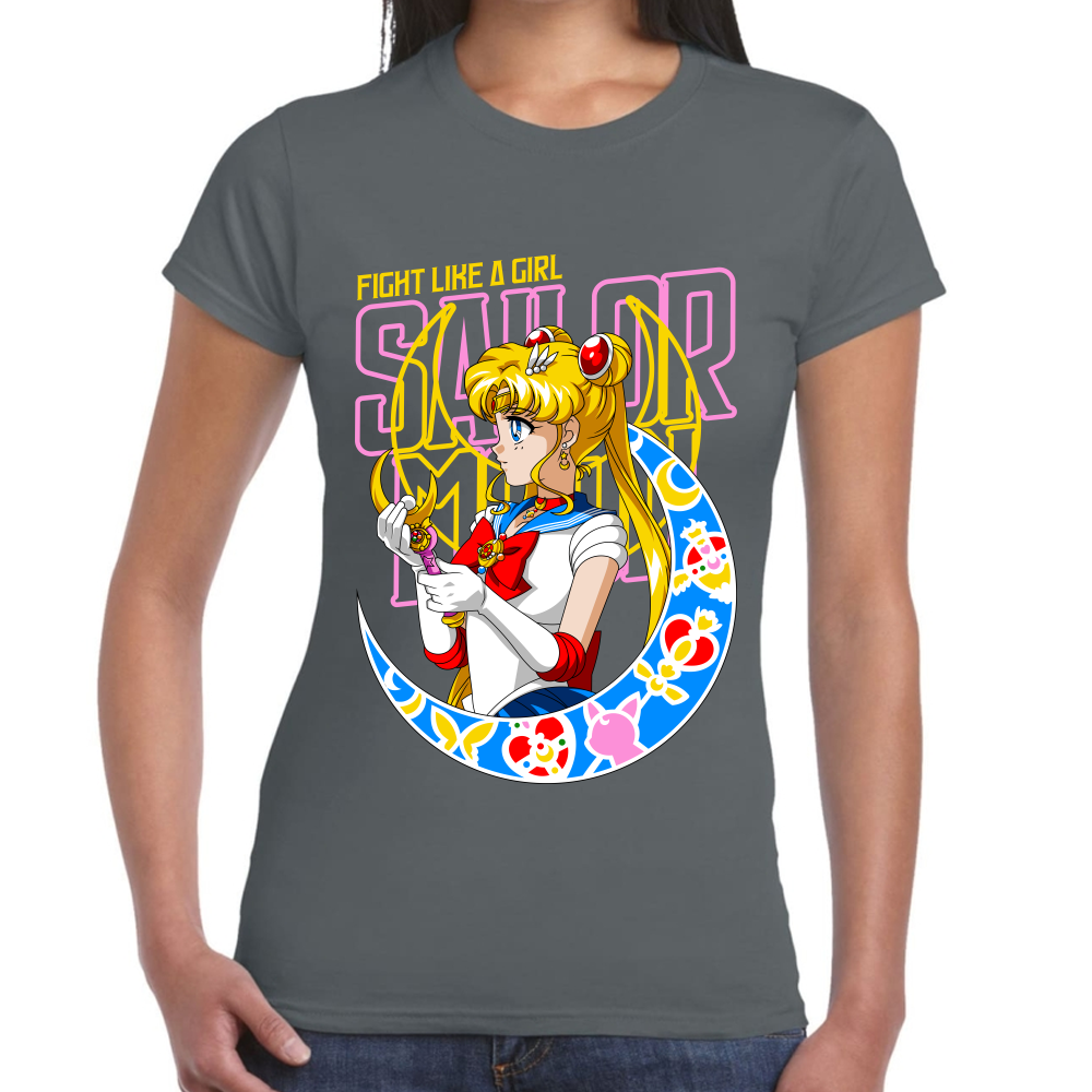 Playera Sailor Moon Fight Girl Moon #0002078