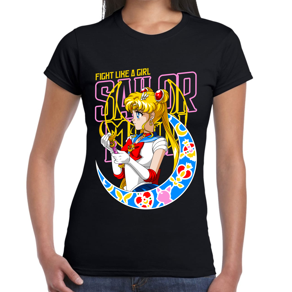 Playera Sailor Moon Fight Girl Moon #0002078
