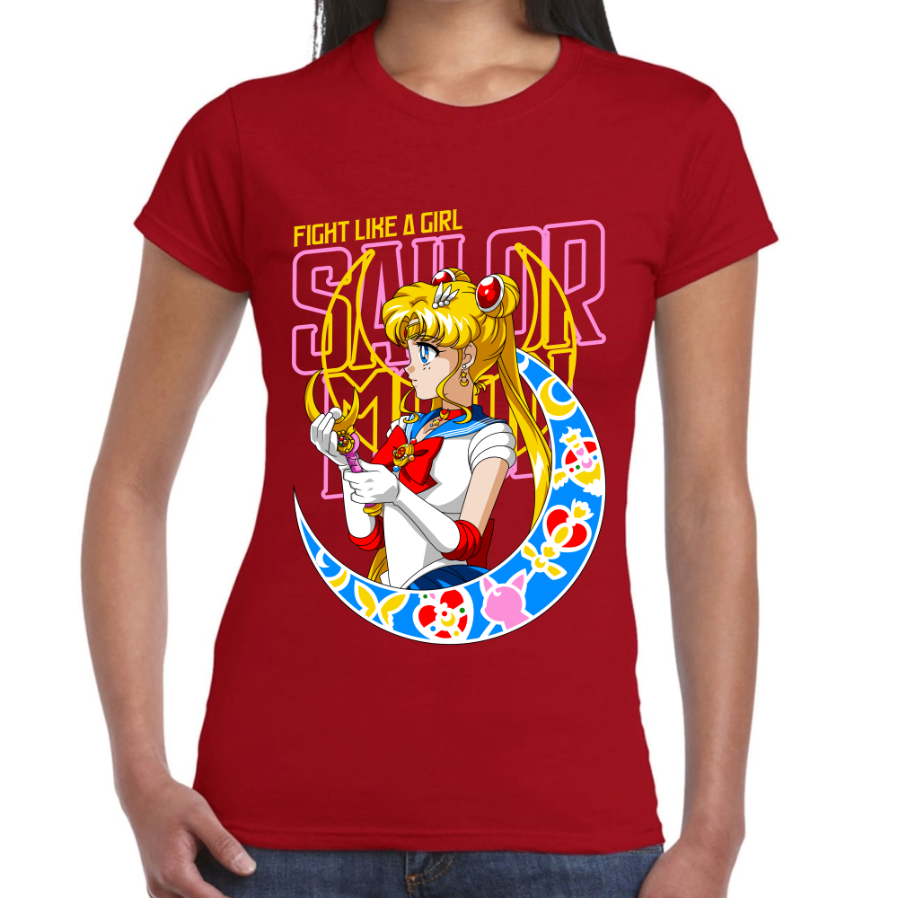 Playera Sailor Moon Fight Girl Moon #0002078