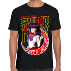 Playera Sailor Mars Fight Girl Sailor Moon #0002079