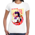Playera Sailor Mars Fight Girl Sailor Moon #0002079