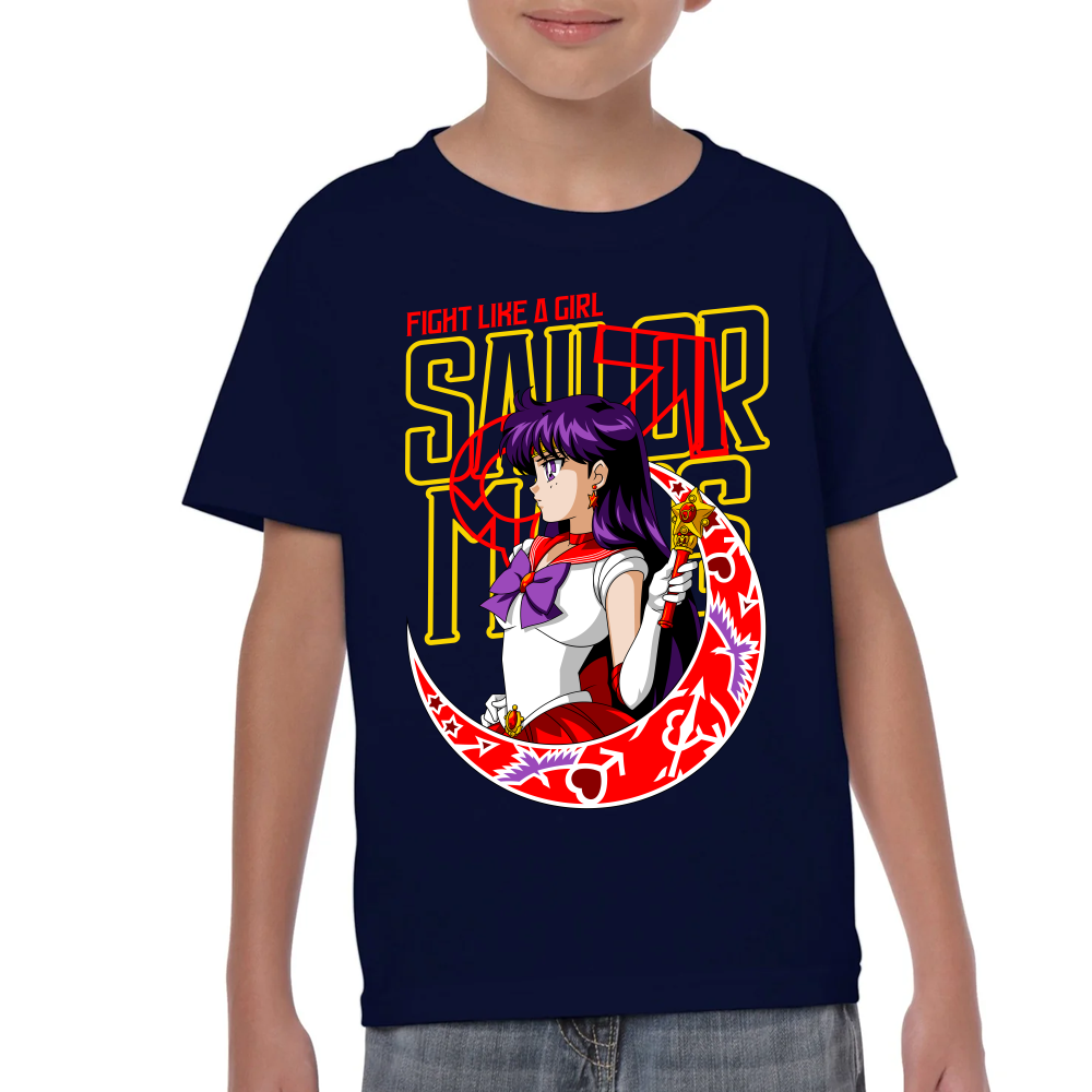 Playera Sailor Mars Fight Girl Sailor Moon #0002079