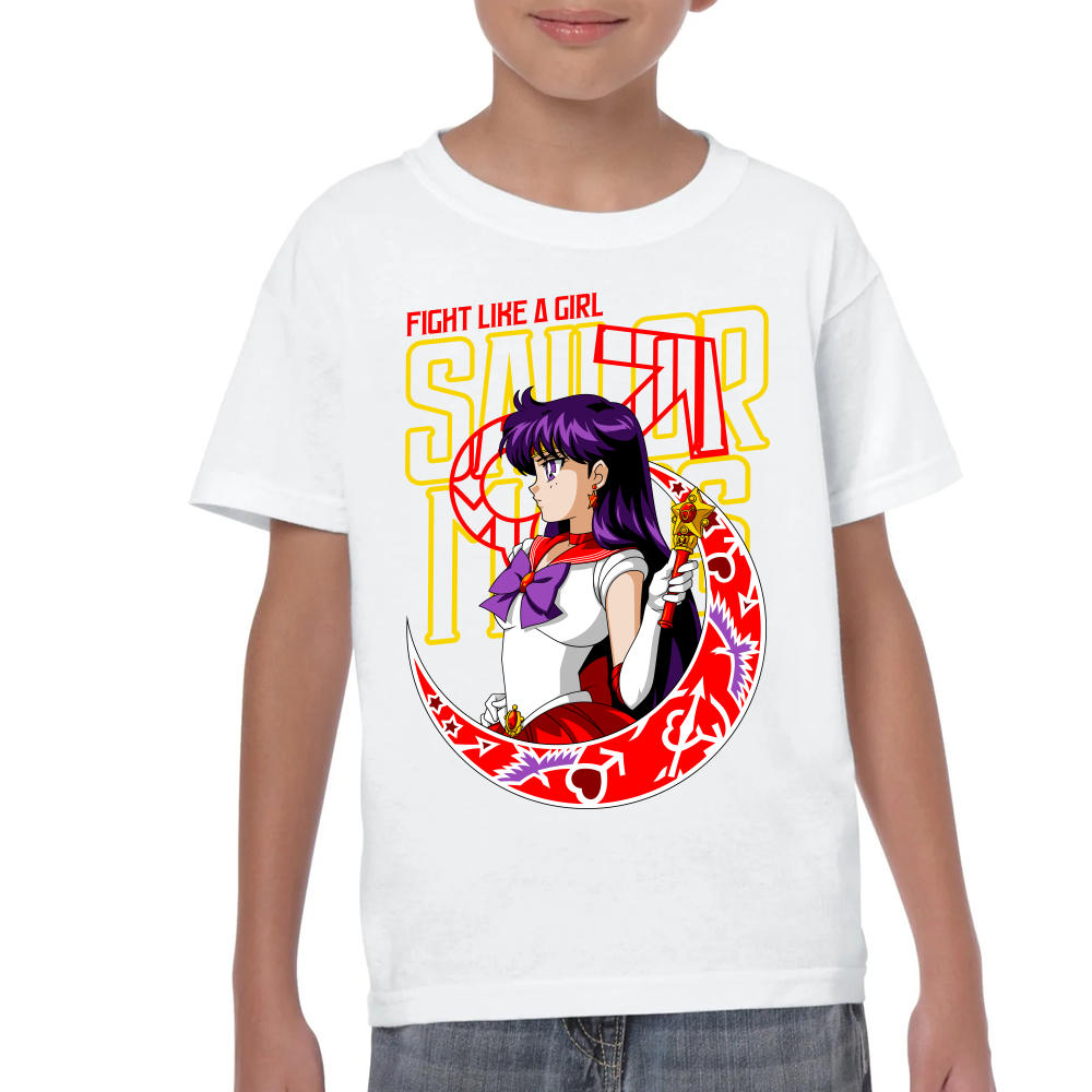 Playera Sailor Mars Fight Girl Sailor Moon #0002079
